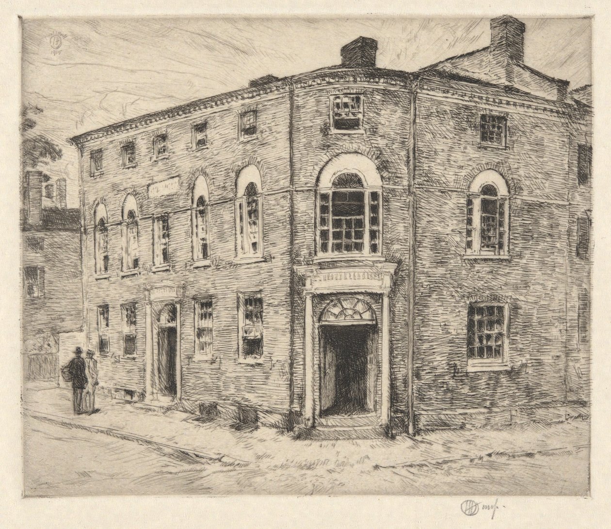 Vecchia Dogana, Portsmouth, 1915 da Childe Hassam