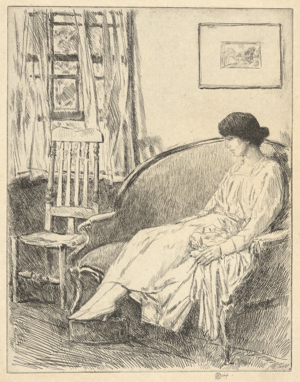 Finestra aperta da Childe Hassam