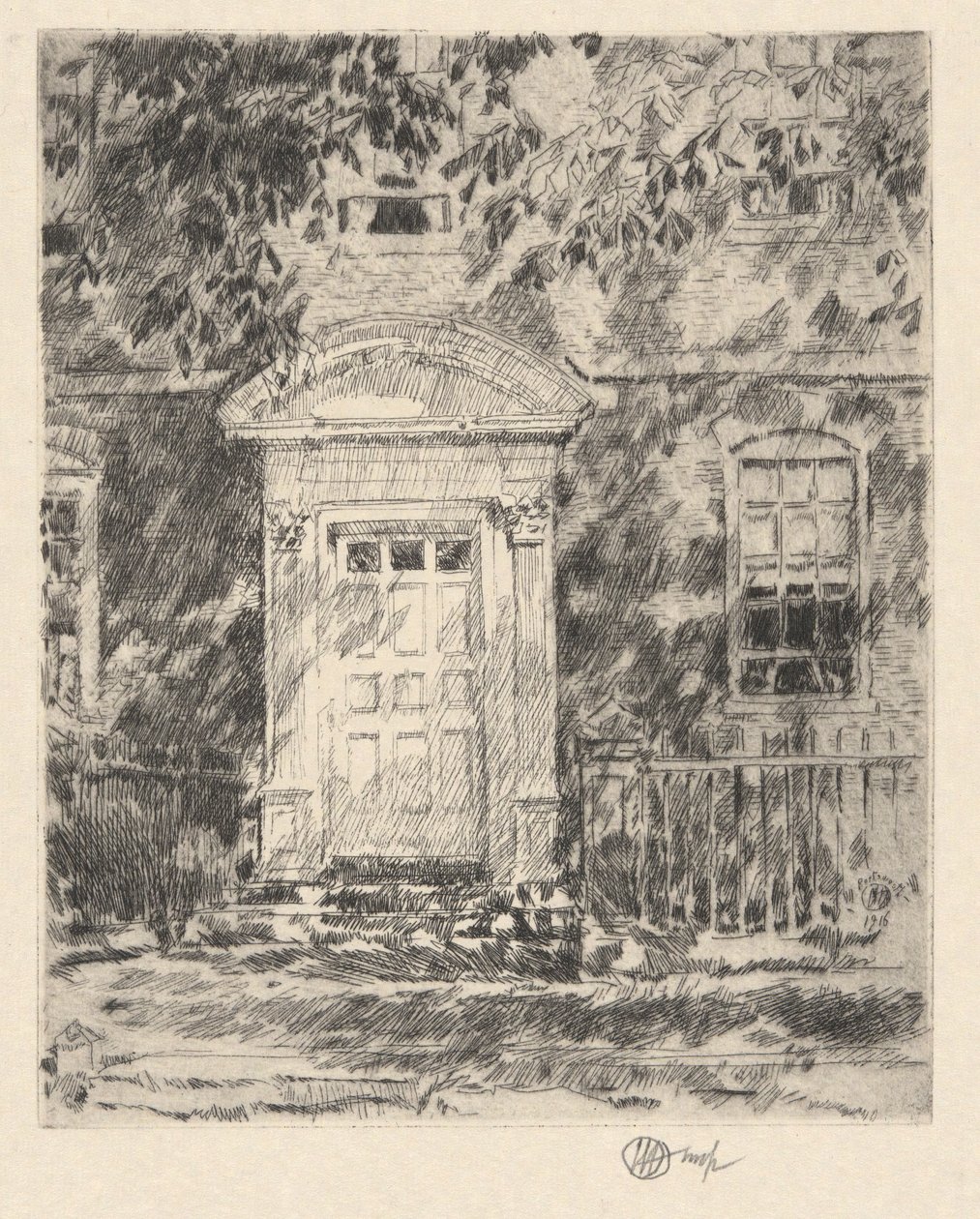 Porta di Portsmouth da Childe Hassam