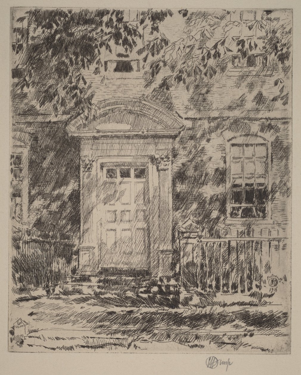 Porta di Portsmouth da Childe Hassam