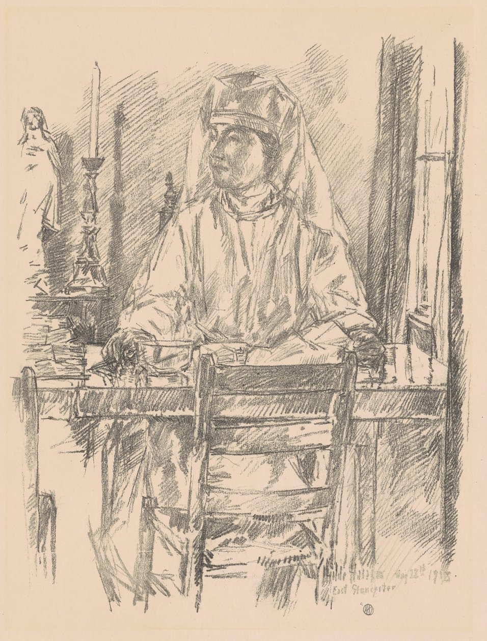 Infermiera della Croce Rossa da Childe Hassam