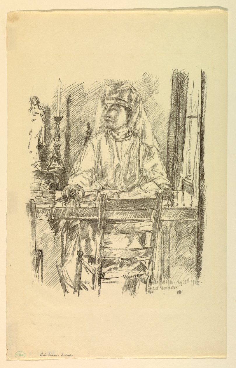 Infermiera della Croce Rossa da Childe Hassam