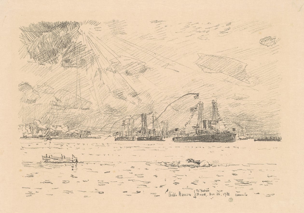 Ritorno della Flotta da Childe Hassam