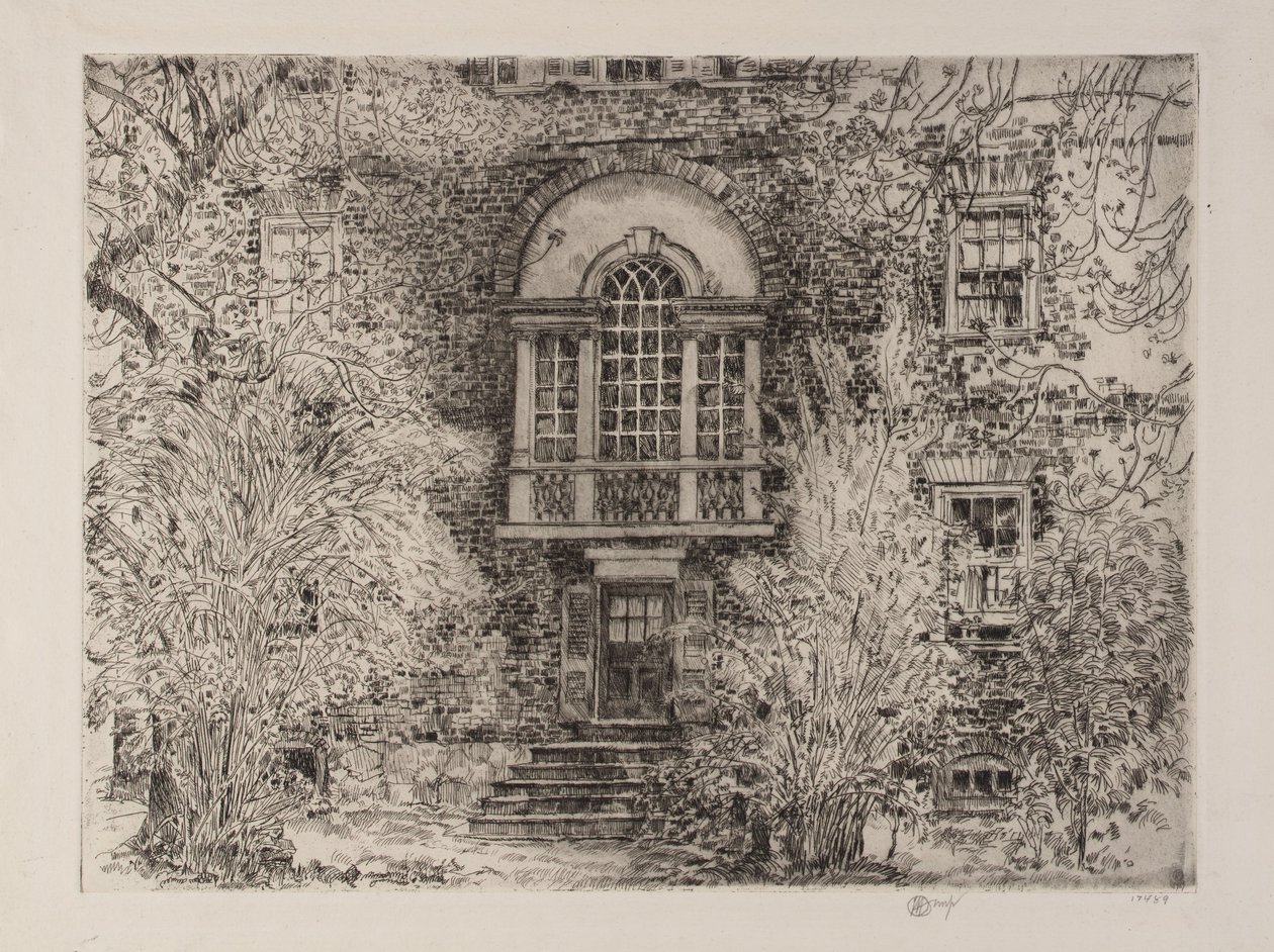 Primavera ad Annapolis (Chase House Garden) da Childe Hassam