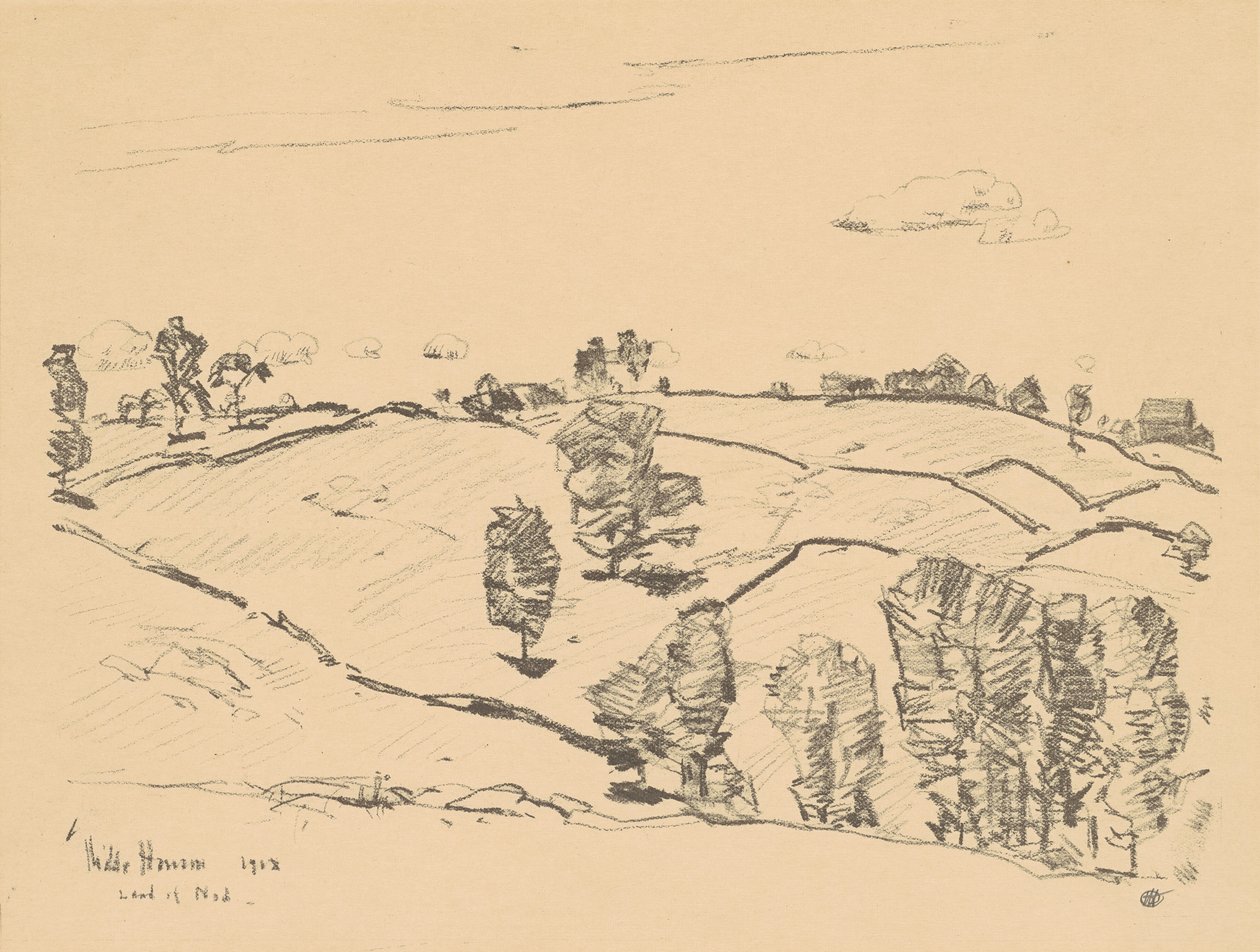 Recinti di pietra, Terra di Nod da Childe Hassam