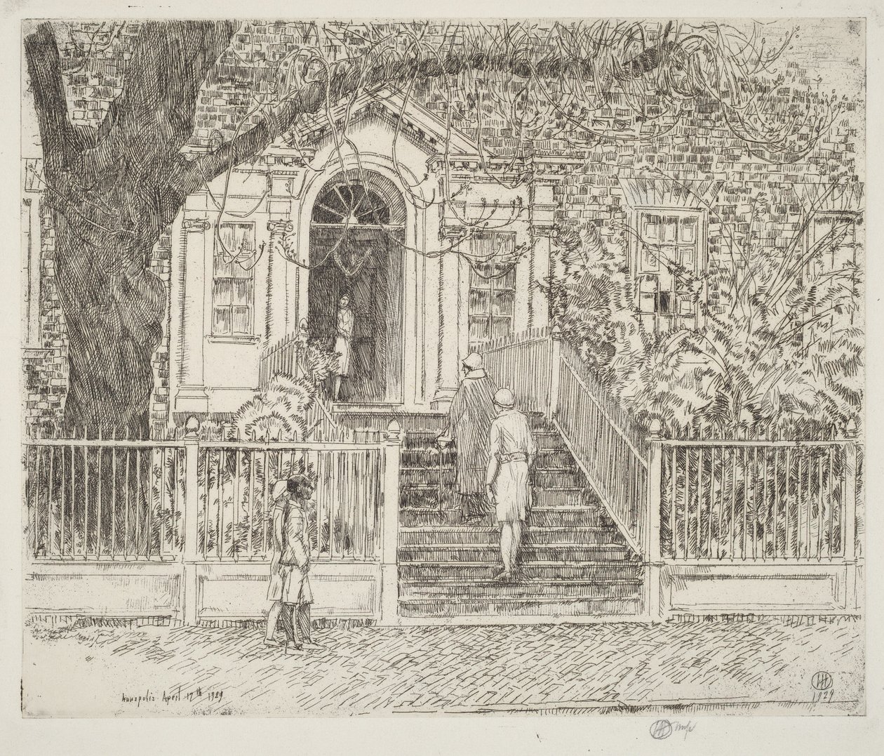 La Chase House da Childe Hassam