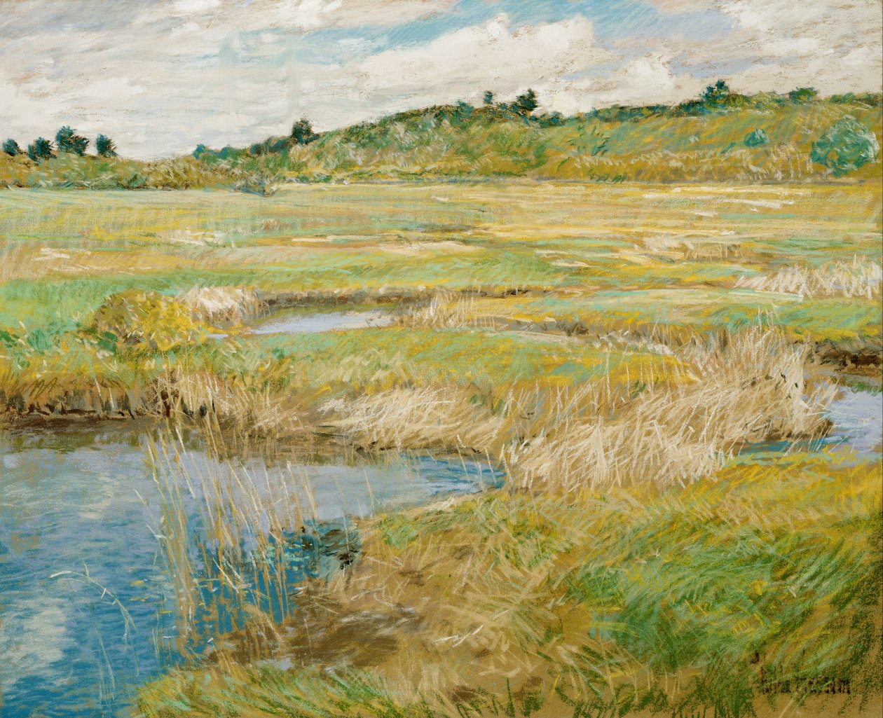 Il prato di Concord da Childe Hassam