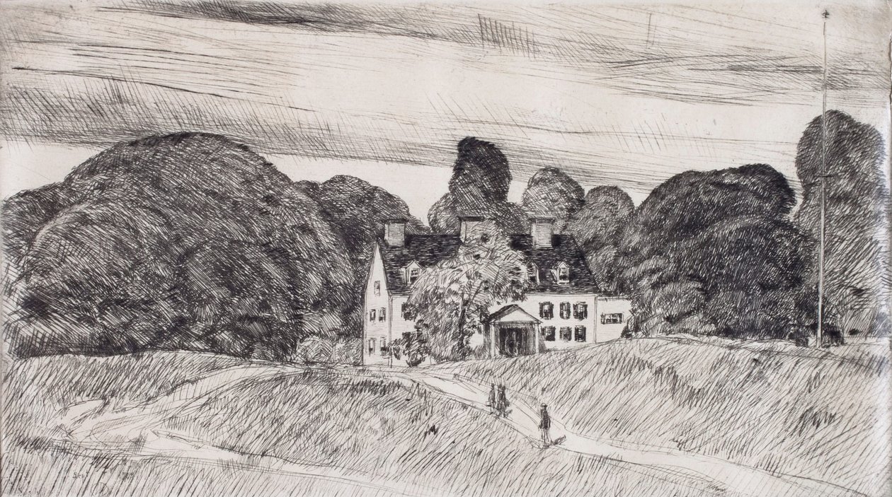 La tenuta Lion Gardiner da Childe Hassam