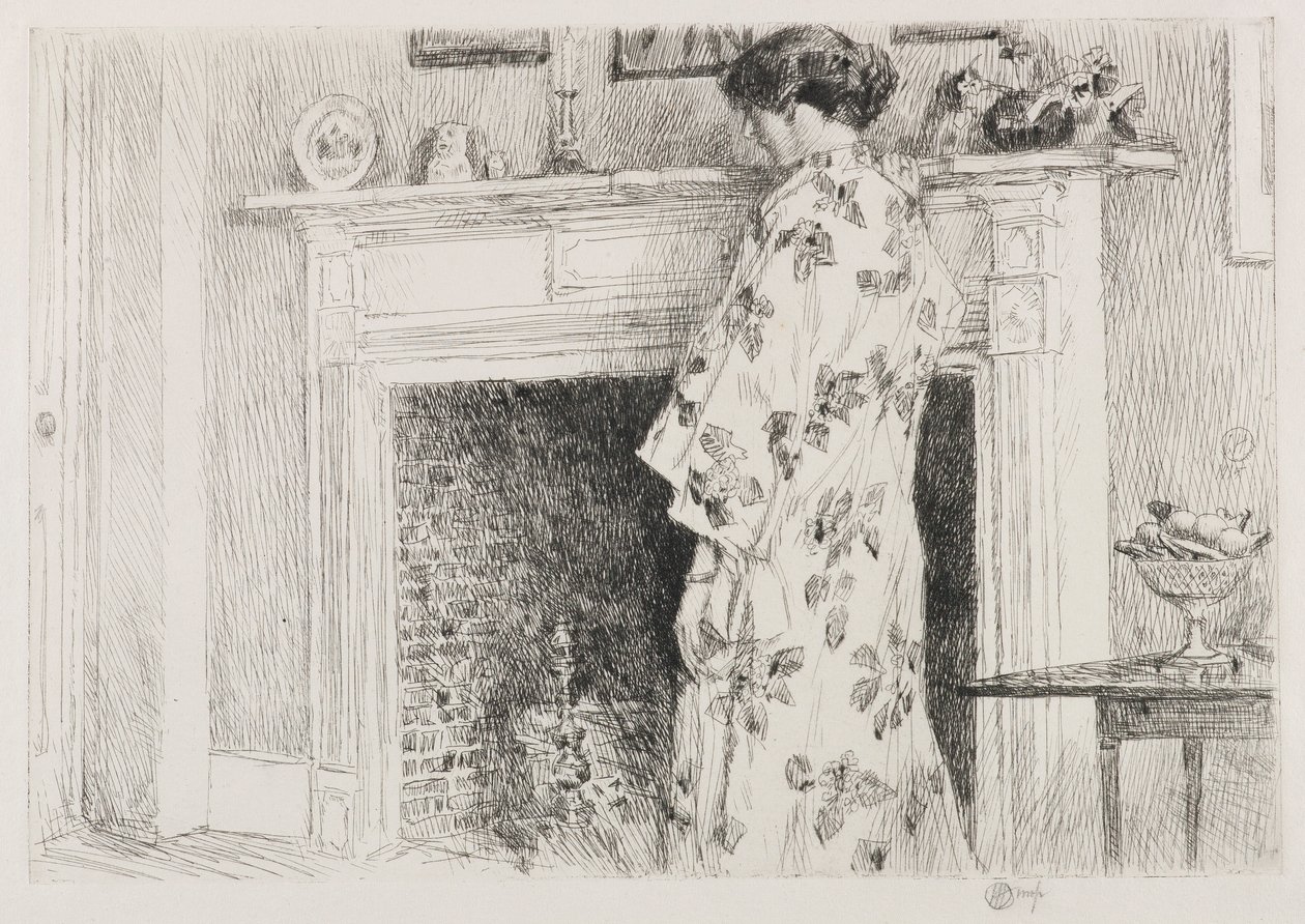 Il kimono bianco da Childe Hassam