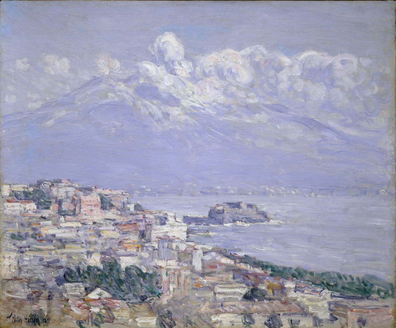 Il Vesuvio da Childe Hassam