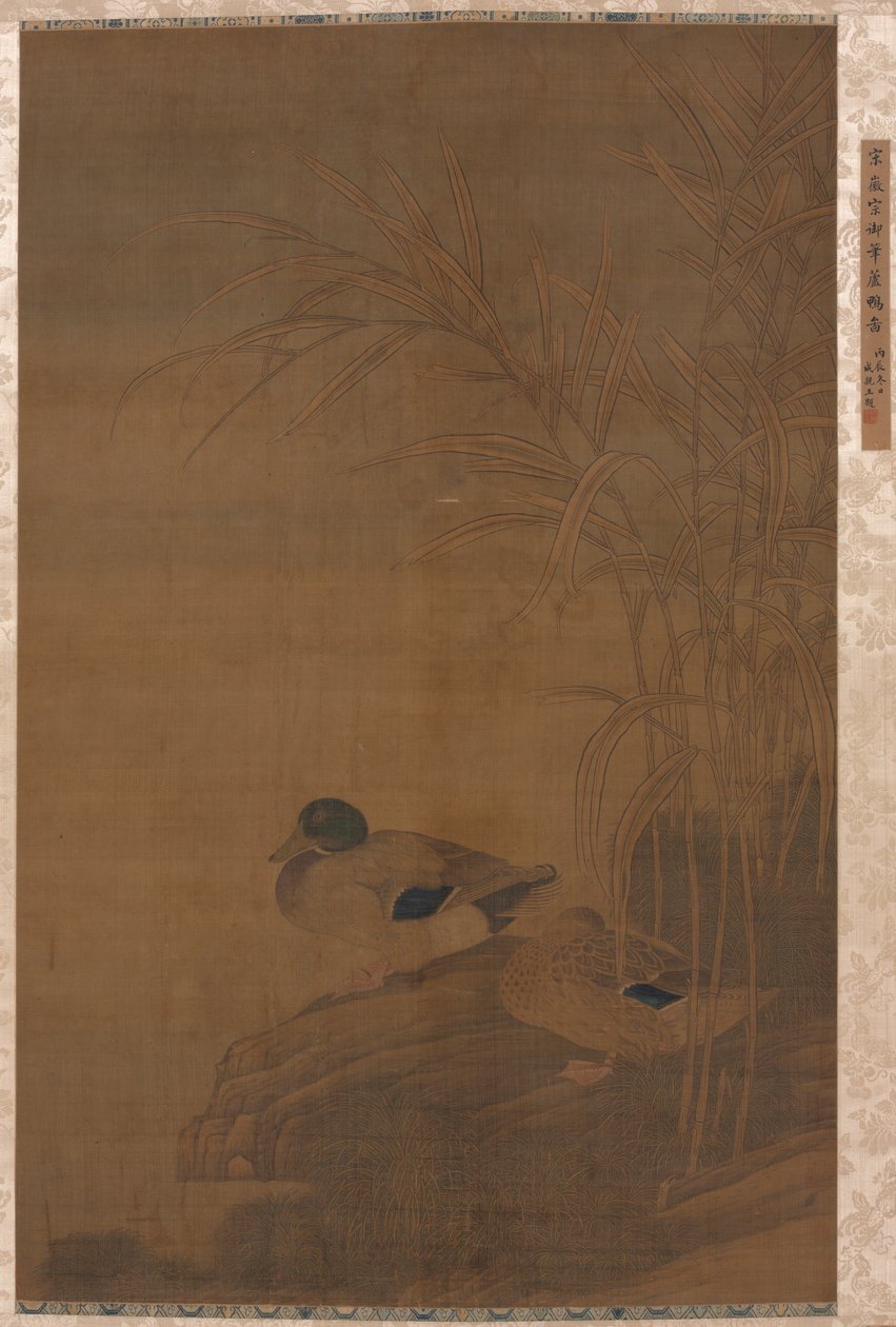 Anatre sotto le canne da China, Ming dynasty