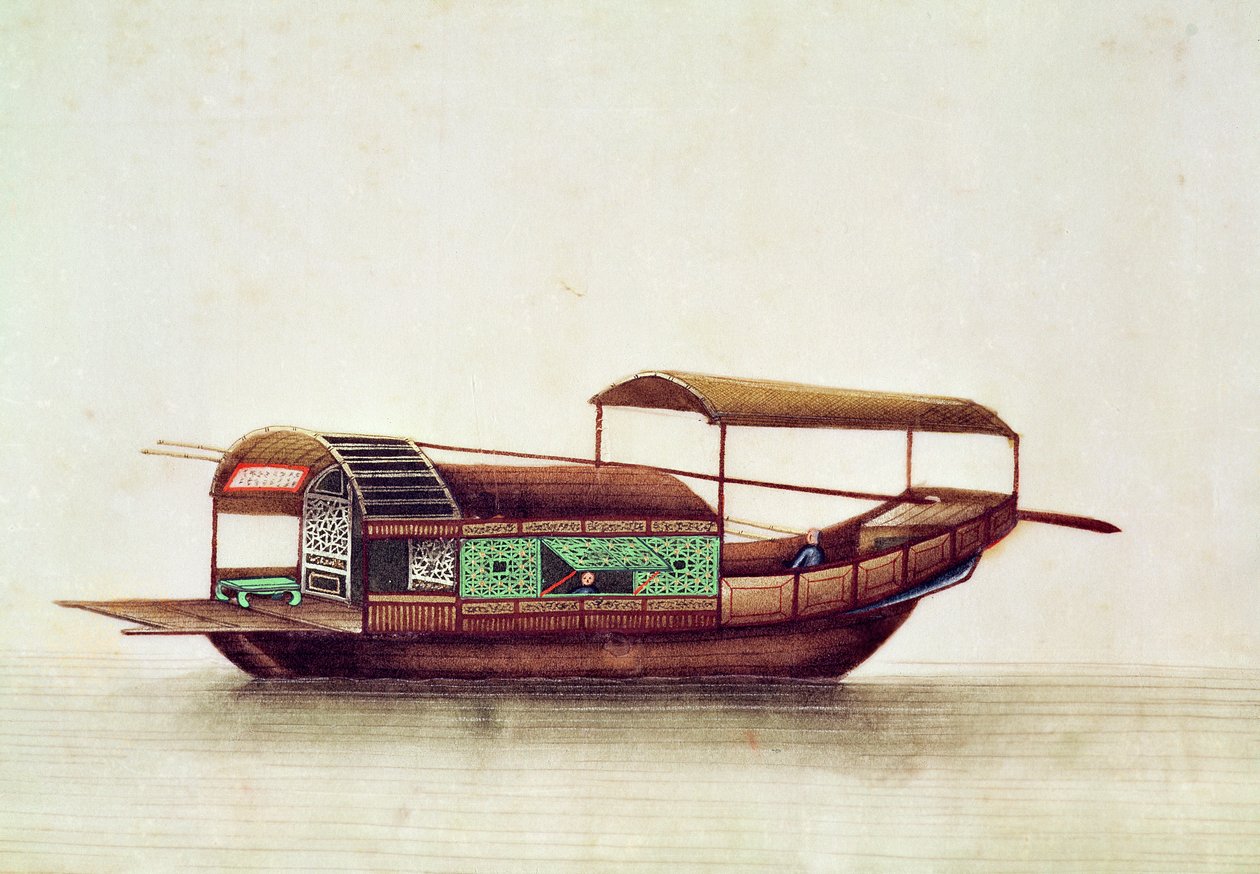 Un Sampan, Periodo Qianlong da Chinese School