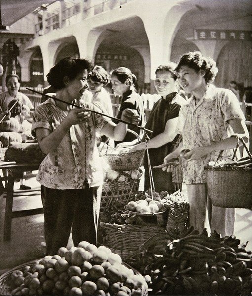 Mercato cinese, Shanghai da Chinese Photographer