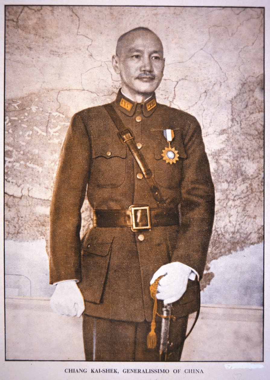 Generalissimo Chiang Kai-Shek da Chinese Photographer