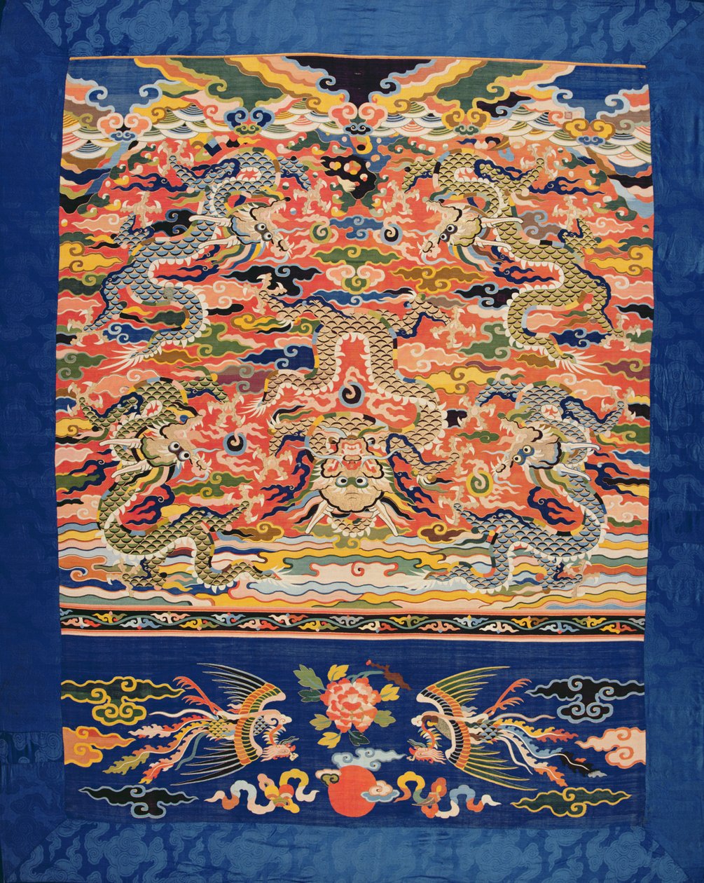 Kossu a cinque draghi, periodo Wanli, 1573-1619 da Chinese School