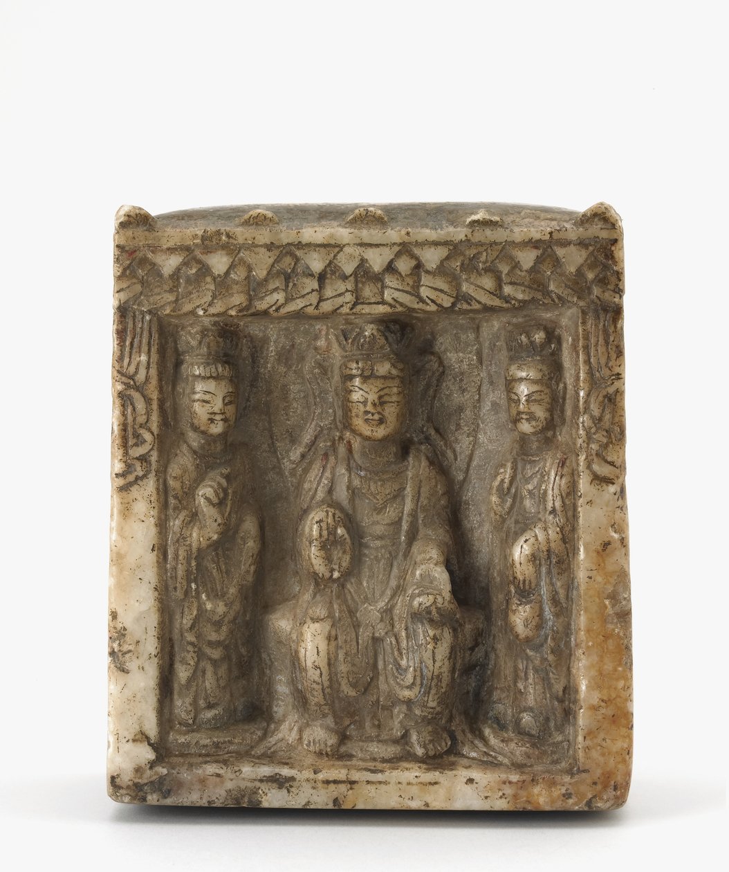 Stele in miniatura a quattro lati, possibilmente dinastia Wei Occidentale, c.550 da Chinese School