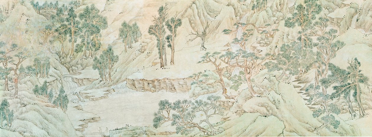 Paesaggio, Dinastia Ming da Chinese School