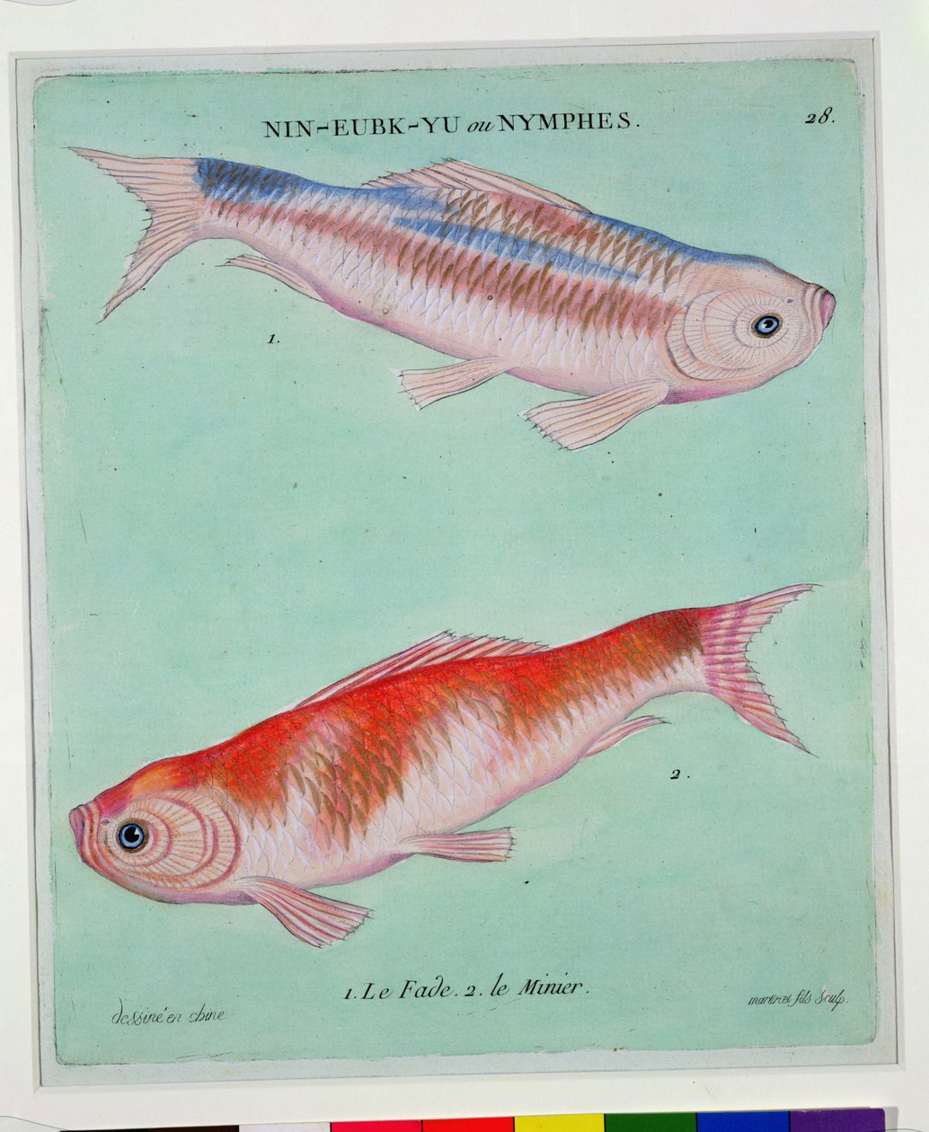 Le Fade, Le Minier, inciso da Francois Nicholas Martinet da Chinese School