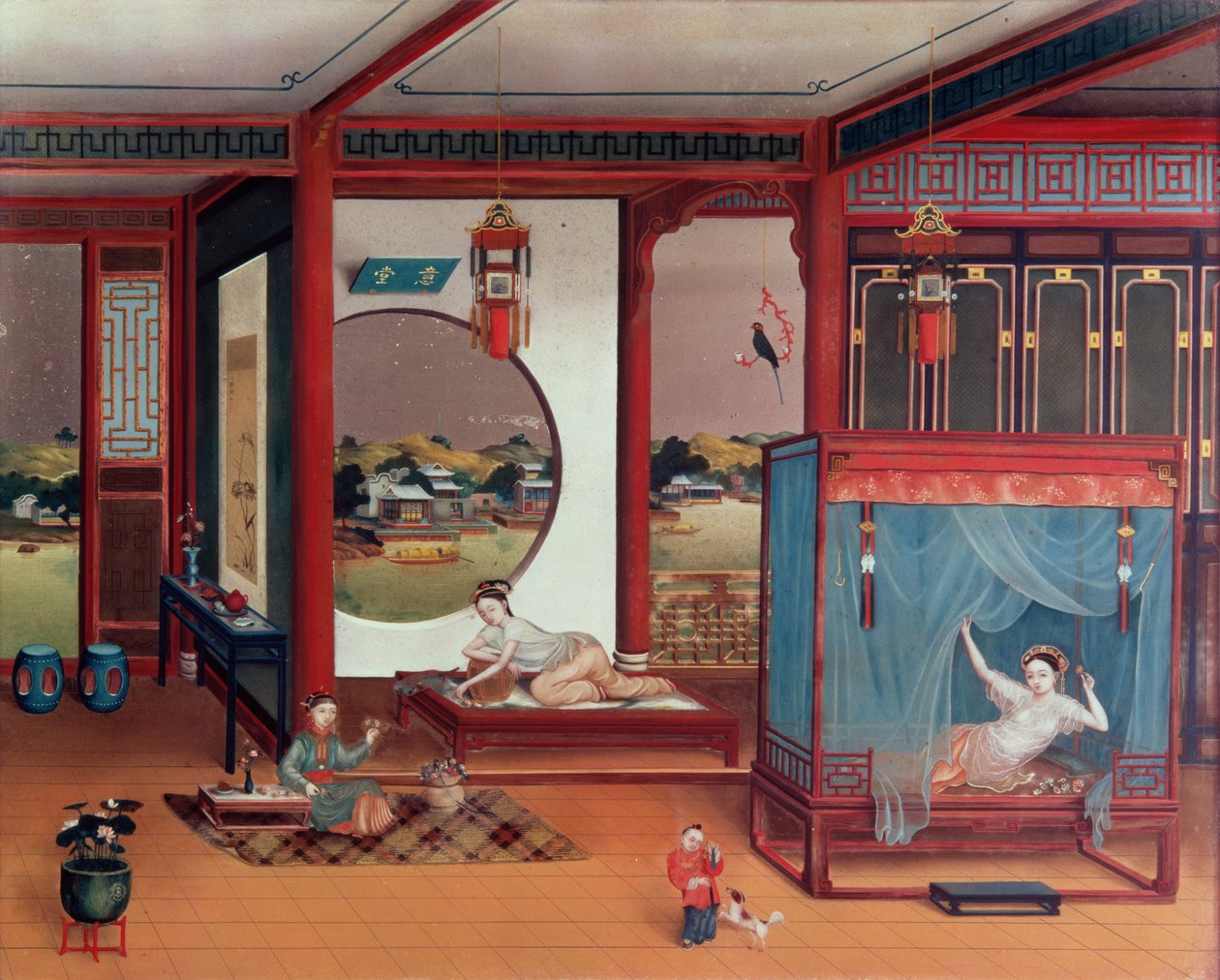 Scena di un interno da Chinese School