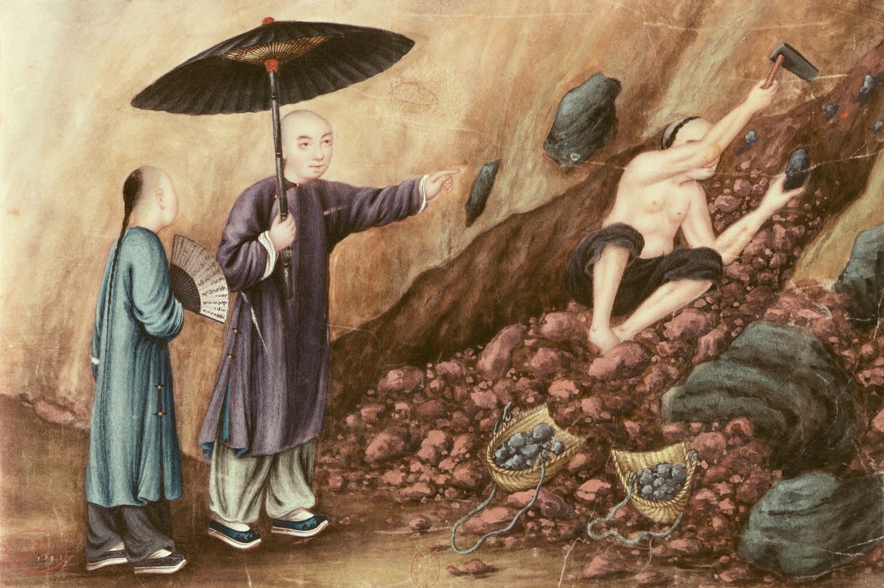 Alla ricerca del minerale di ferro da Chinese School