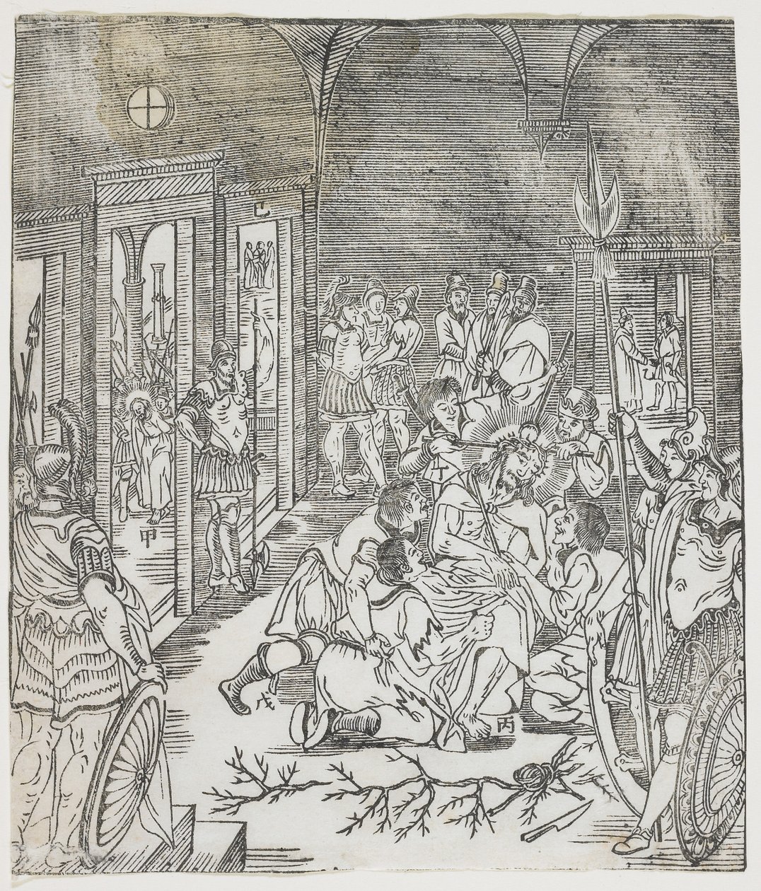 La derisione di Cristo, 1637 da Chinese School