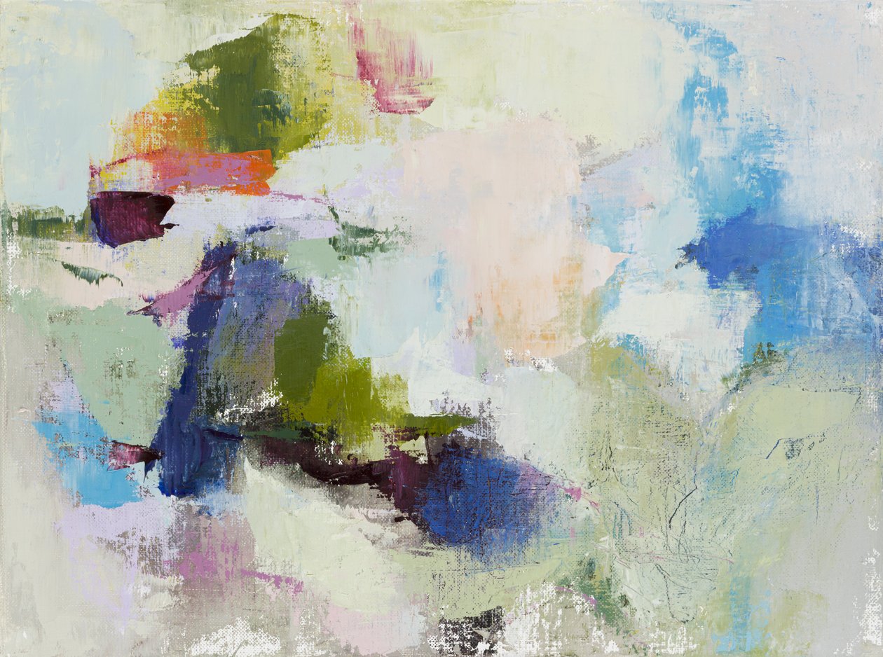 Composizione astratta, 2020 (olio su tela) da Ching Fun Tso