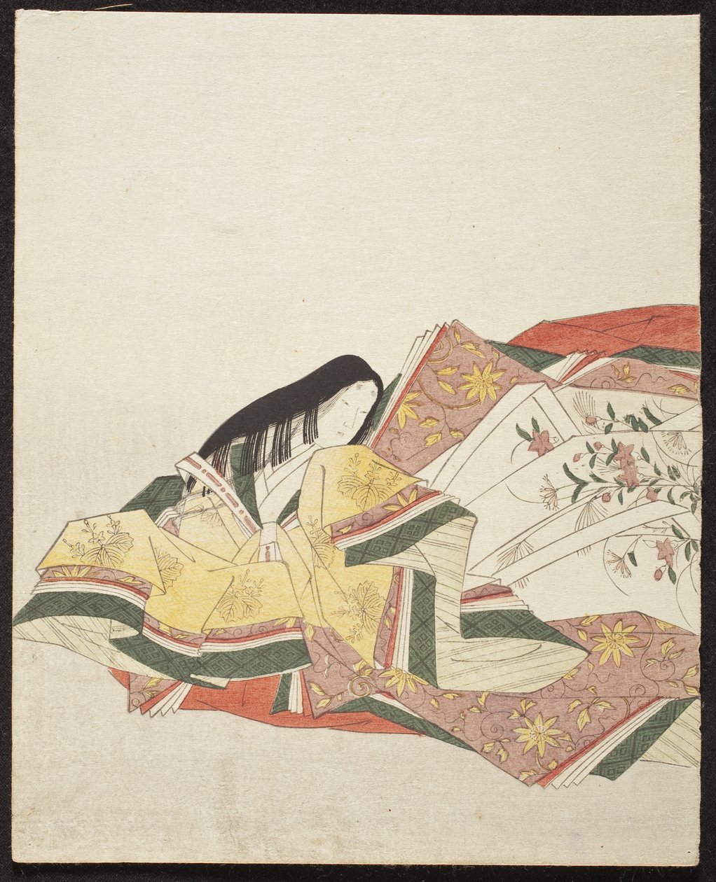 Poetessa da Chobunsai Eishi