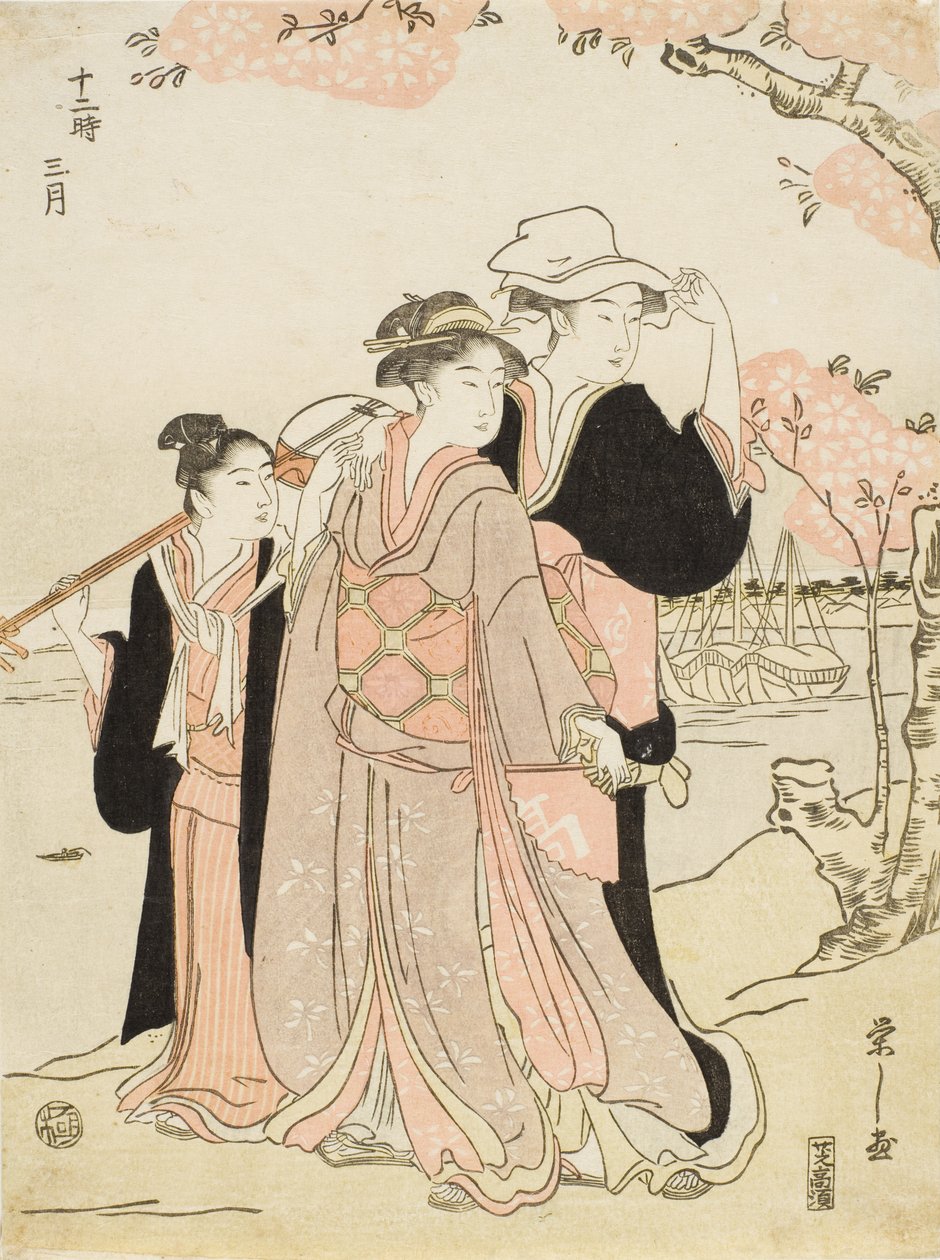 Il terzo mese da Chobunsai Eishi