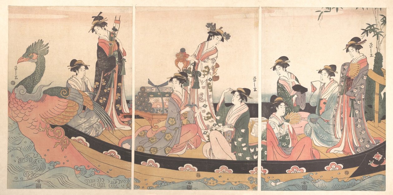 La nave del tesoro da Chobunsai Eishi