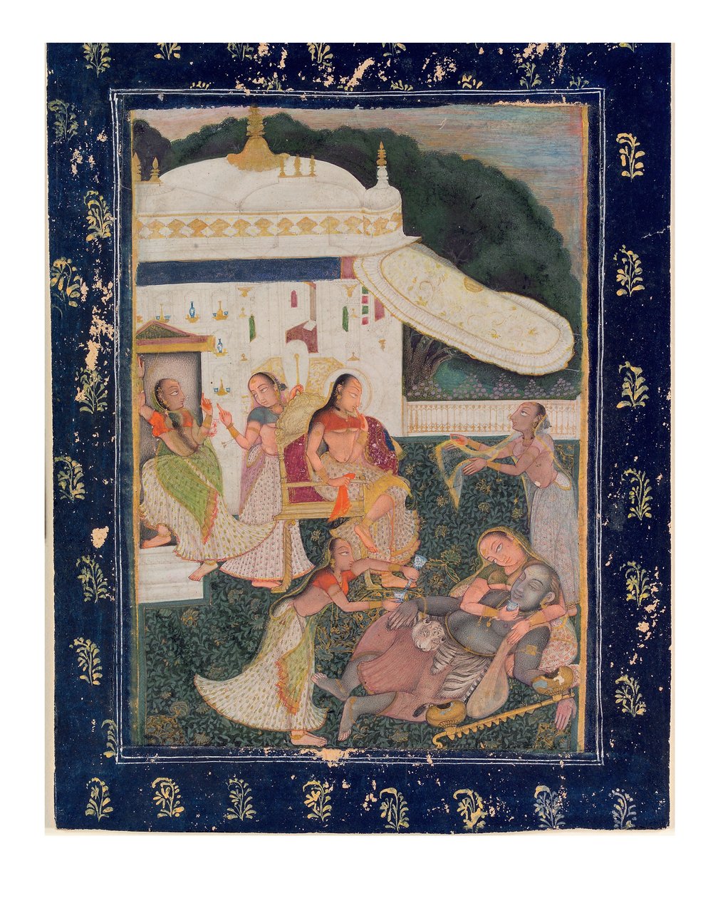 Svenimento alla vista della bellissima Kamakandala, c.1785 da Chokha