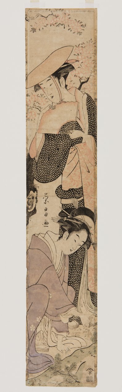 (stampa a blocchi di legno a colori) da Chokosai Eisho