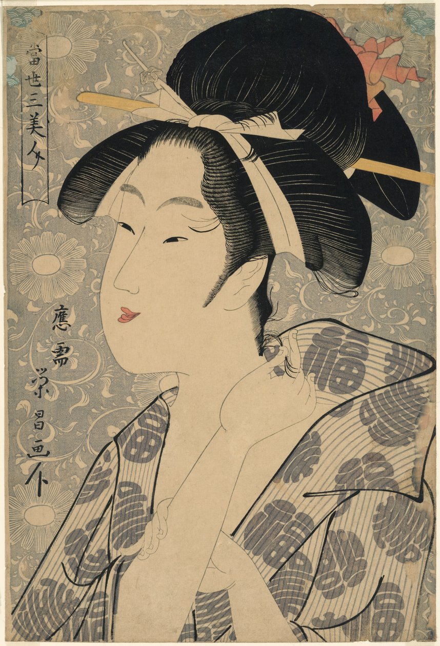 Tre Bellezze del Nostro Tempo da Chokosai Eisho