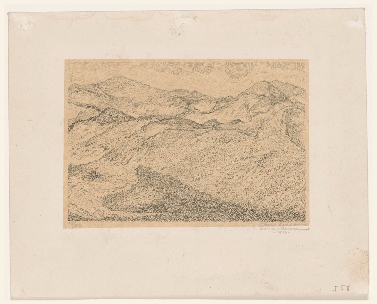 Paesaggio dunale da Chris Lebeau (signed by artist)