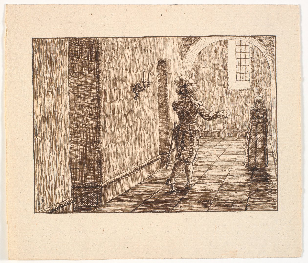 Illustrazione per St. St. Blicher, Le tre vigilie da Christen Dalsgaard