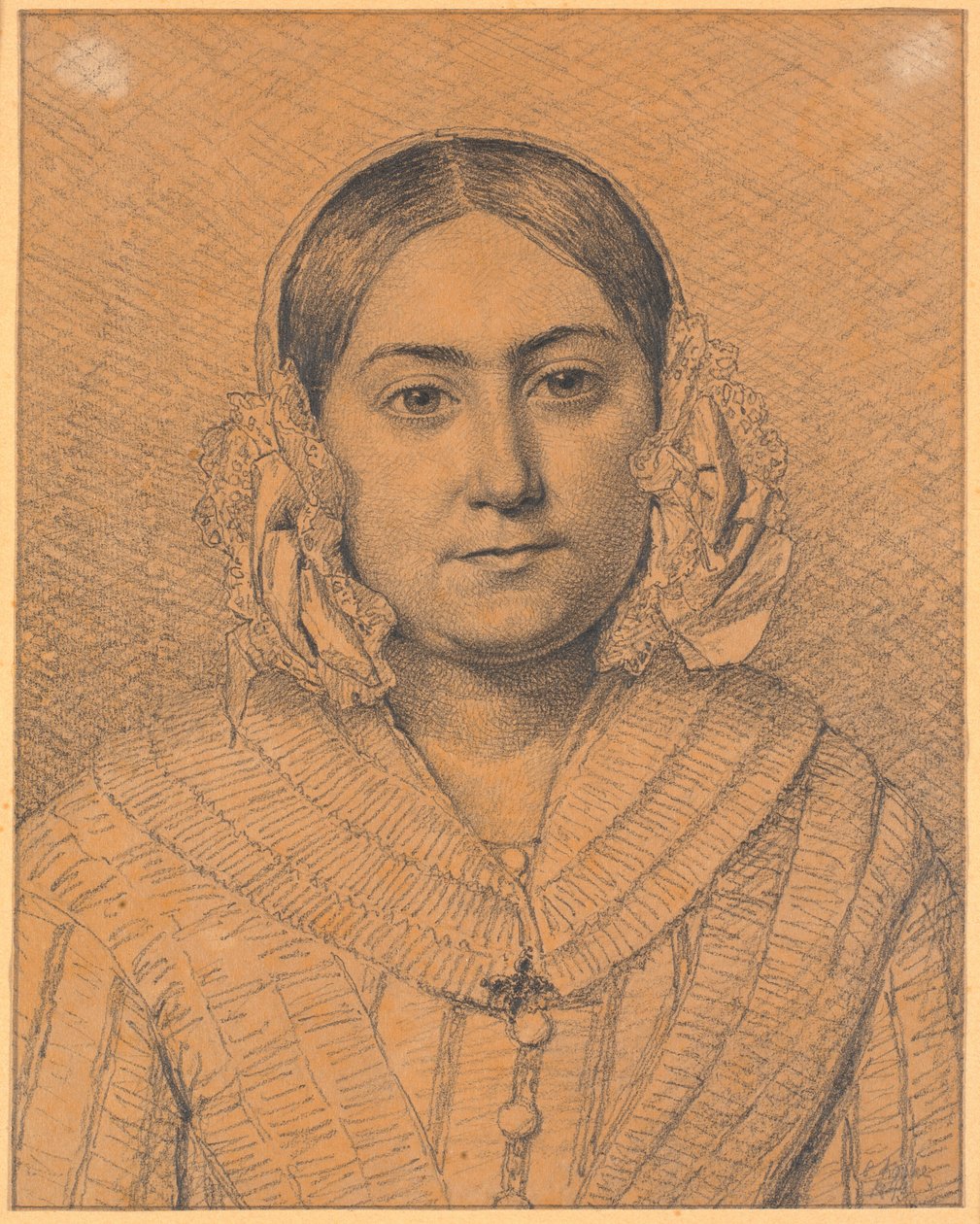 Ritratto di Antoinette Christiane Købke da Christen Købke