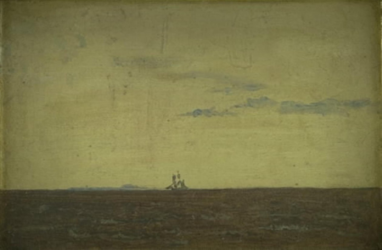 Paesaggio marino. Cielo al tramonto da Christen Købke