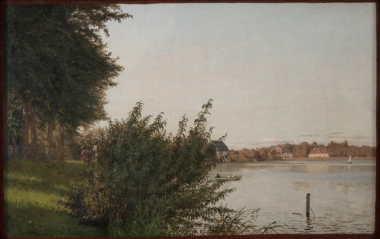 La vista dalla Dossering verso Østerbro da Christen Købke