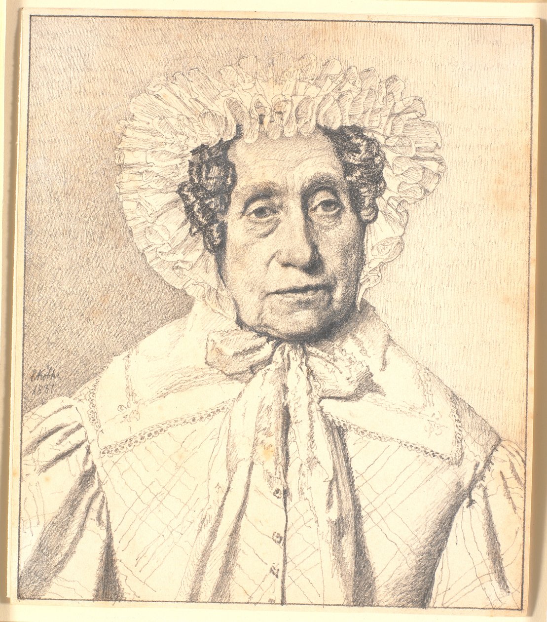 Ritratto di Maren Krohn, nata Rasmussen da Christen Købke