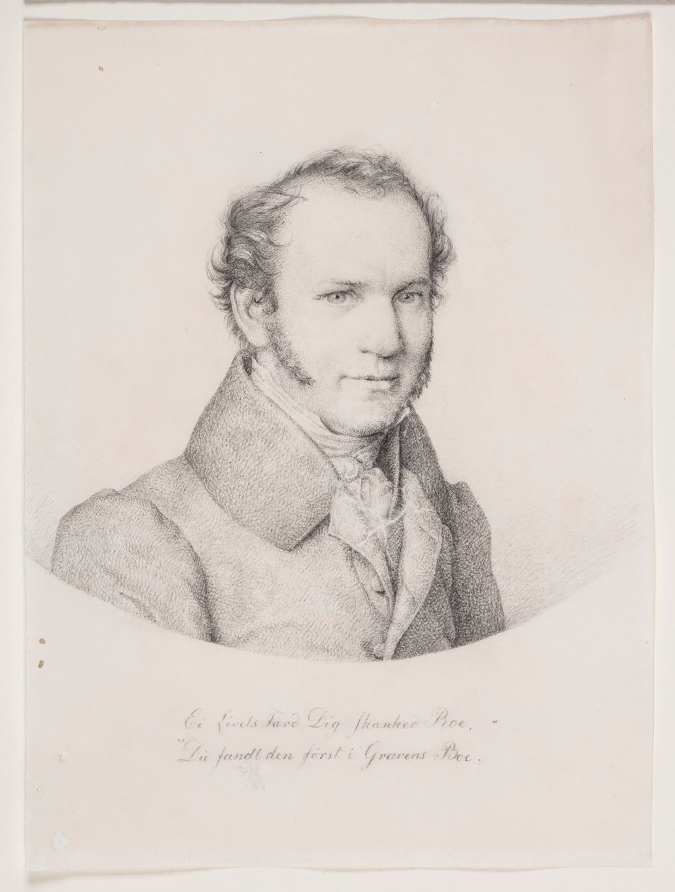 Ritratto di Niels Schyth da Christen Købke