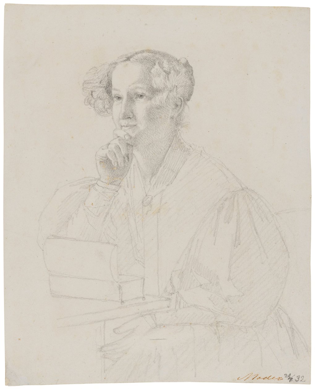 Ritratto di Susanne Dorothea Ryder 1814-1889 da Christen Købke