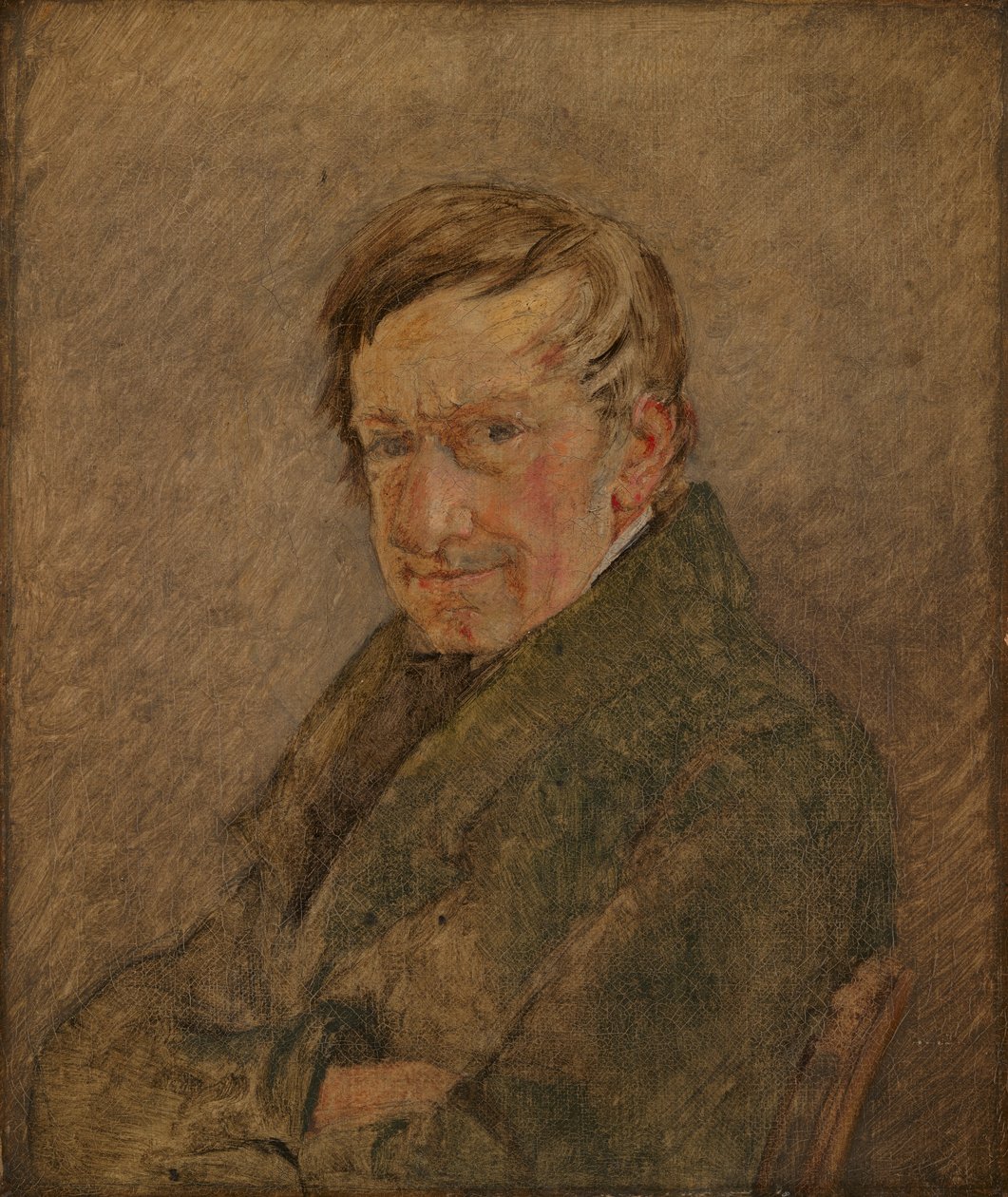 Ritratto del Pittore di Animali C.D. Gebauer da Christen Købke