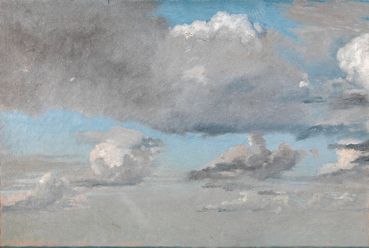 Studio delle nuvole da Christen Købke