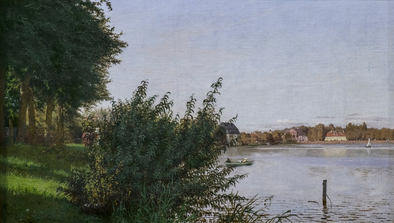 Dosseringen vista verso Osterbro da Christen Schjellerup Kobke