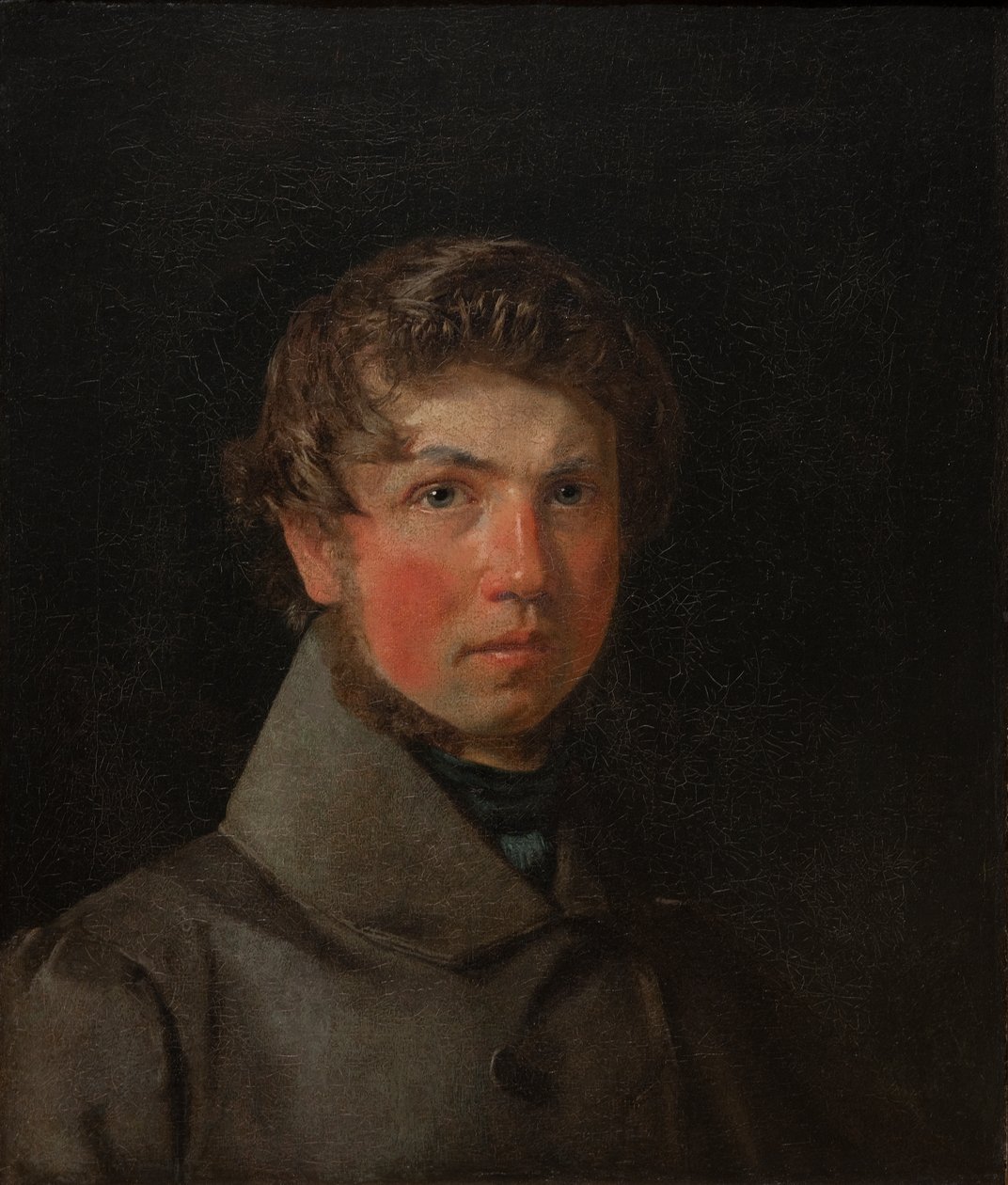 Autoritratto, c. 1833 da Christen Schjellerup Kobke