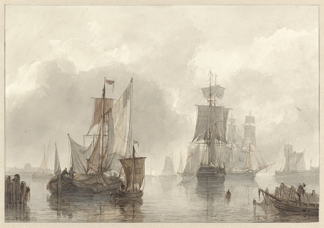 Barche a vela da Christiaan Lodewijk Willem Dreibholtz