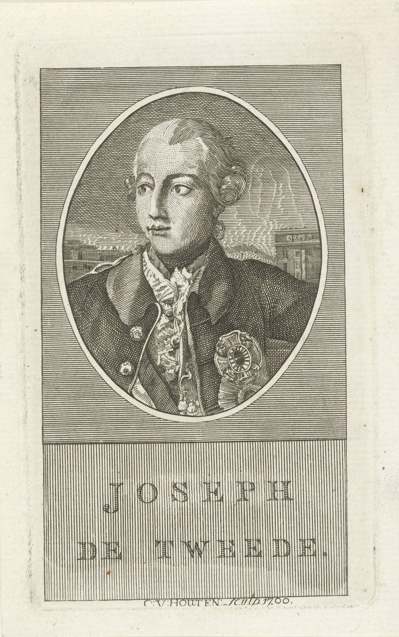 Ritratto di Giuseppe II, imperatore tedesco da Christiaan van Houten
