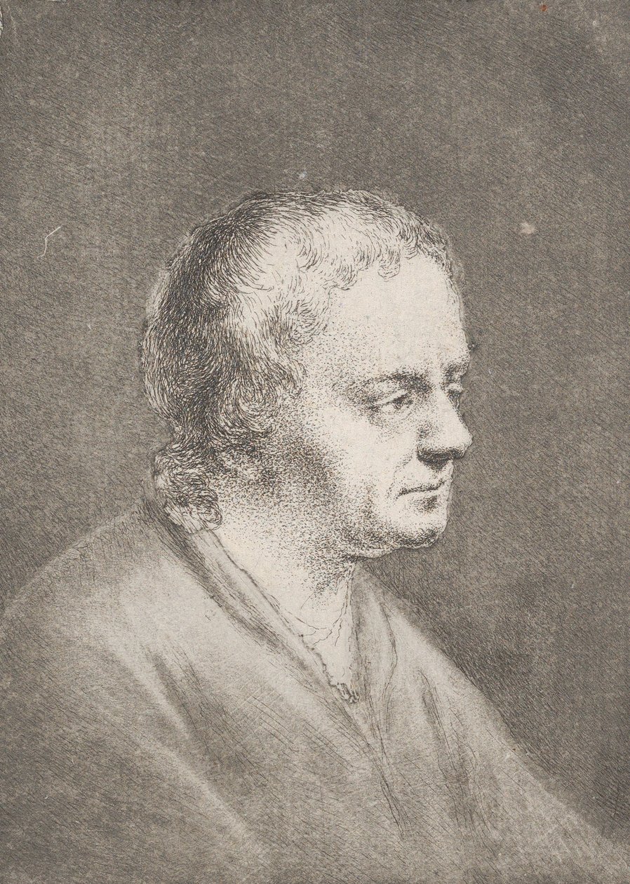 Ritratto di Christian Bernhard Rode, il padre dell