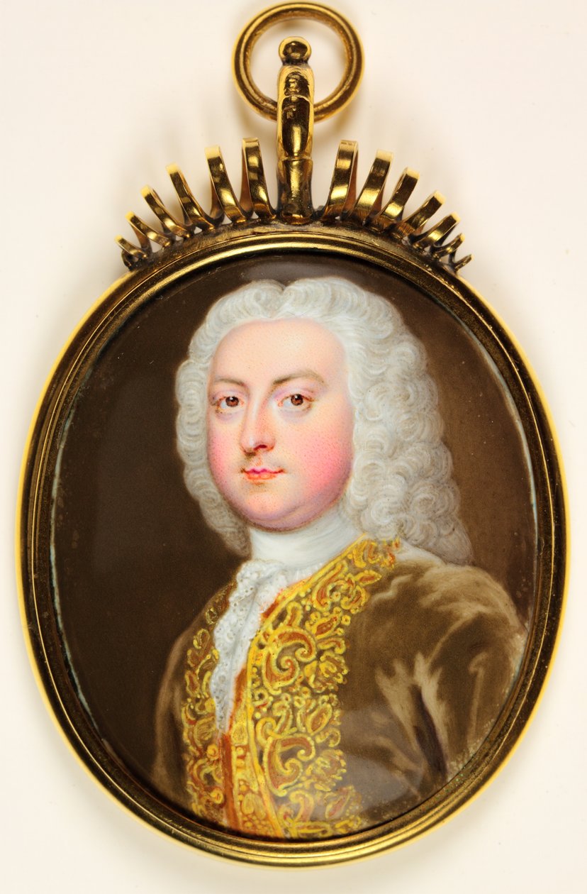 Un gentiluomo chiamato Principe Giorgio di Danimarca da Christian Friedrich Zincke