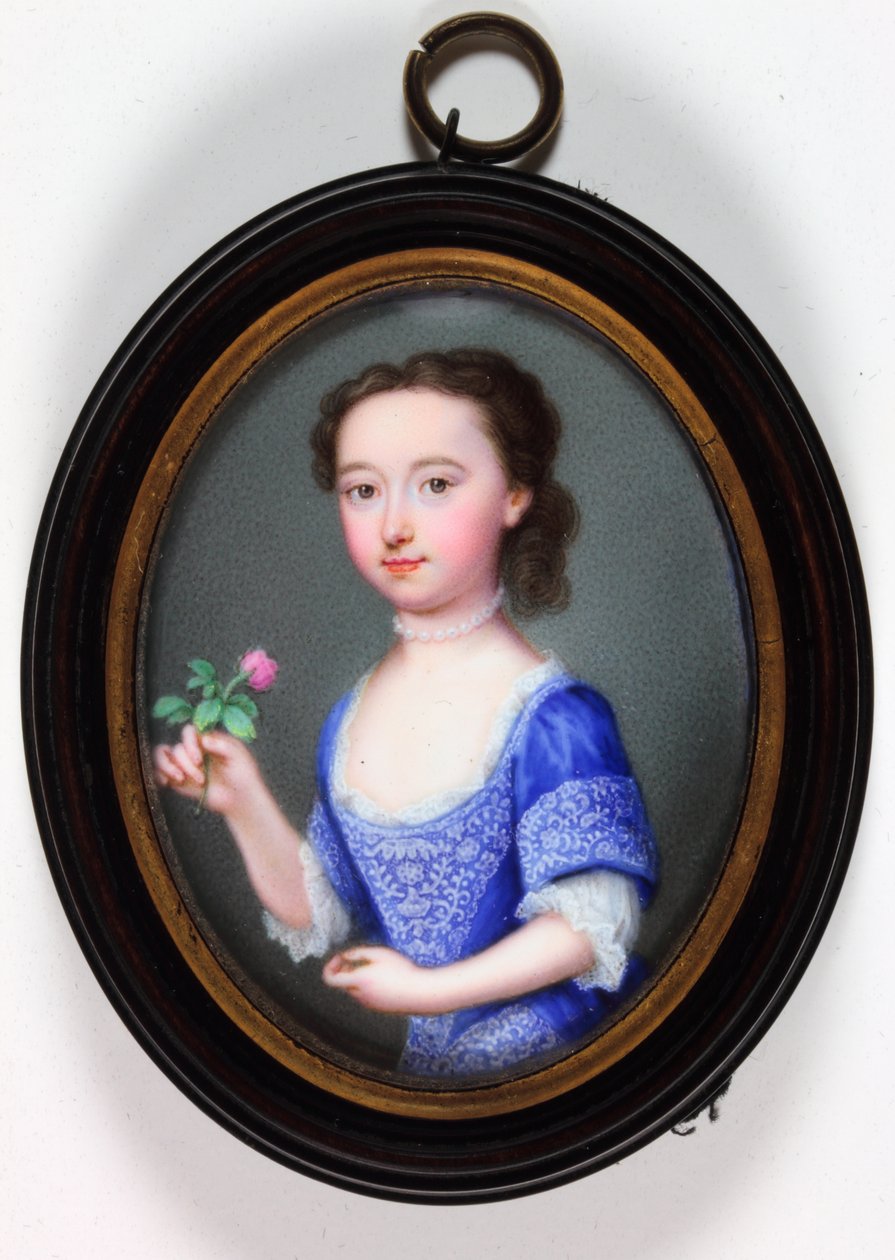 Lady Elizabeth Cavendish Bentinck, poi Marchesa di Bath da Christian Friedrich Zincke
