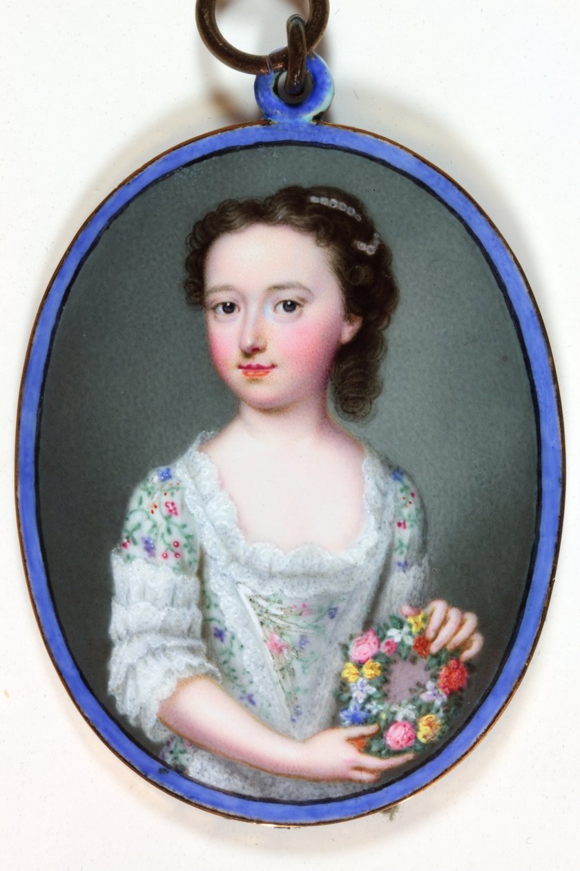 Lady Elizabeth Cavendish Bentinck, poi Viscontessa Weymouth e Marchesa di Bath da Christian Friedrich Zincke